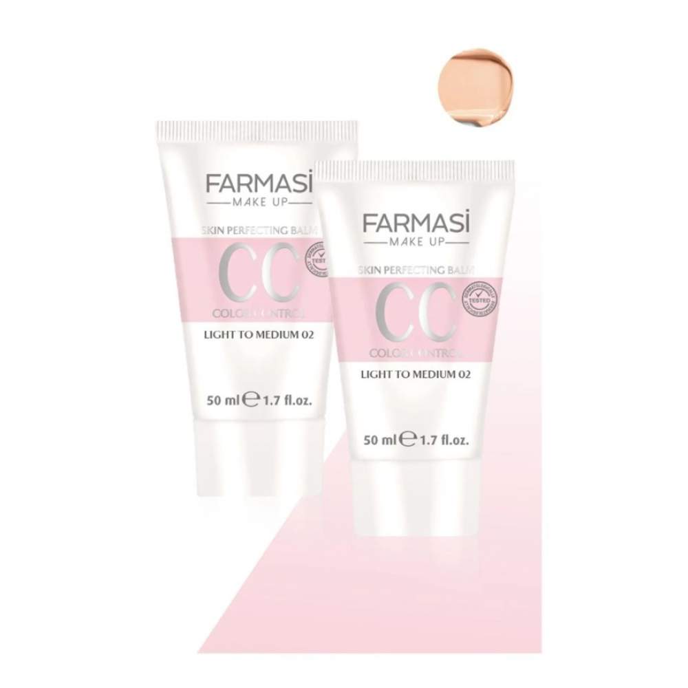 Farmasi cc Krem Açıktan Ortaya Light To Medium 50 Ml. * 2 Adet