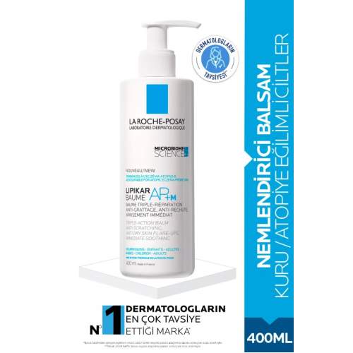 La Roche-Posay Lipikar Baume AP+ M 400 ml Yatıştırıcı Balm La Roche-Posay Lipikar Baume AP+ M 400 ml Yatıştırıcı Balm