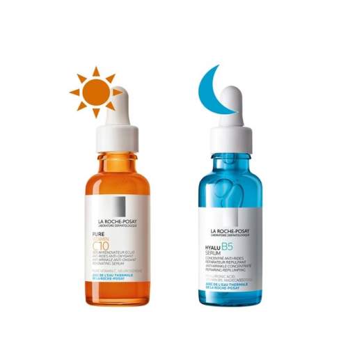 La Roche-Posay Anti Aging Bakım Serum Set Pure C10 Serum ve Hyalu B5 Serum La Roche-Posay Anti Aging Bakım Serum Set Pure C10 Serum ve Hyalu B5 Serum