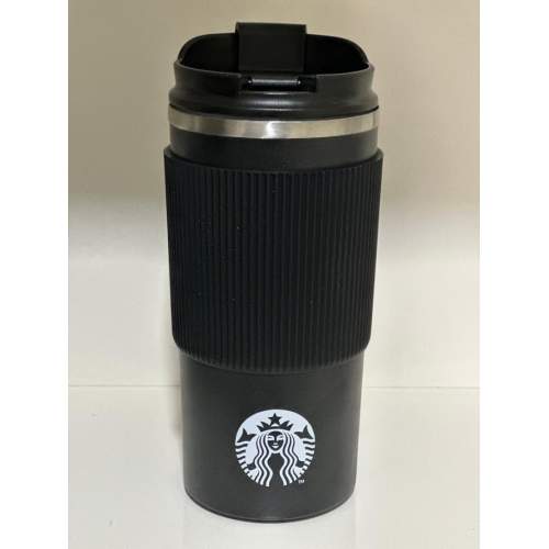 Starbucks Çizgi Desenli Siyah Paslanmaz Çelik Termos - 450 ml Starbucks Çizgi Desenli Siyah Paslanmaz Çelik Termos - 450 ml