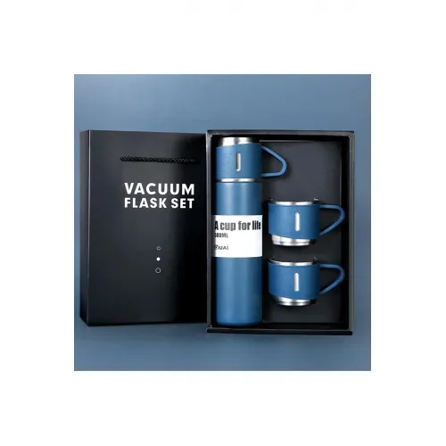 Stainless Steel Vacuum Flask Paslanmaz Çelik Termos Petro Mavisi 500 Ml Stainless Steel Vacuum Flask Paslanmaz Çelik Termos Petro Mavisi 500 Ml