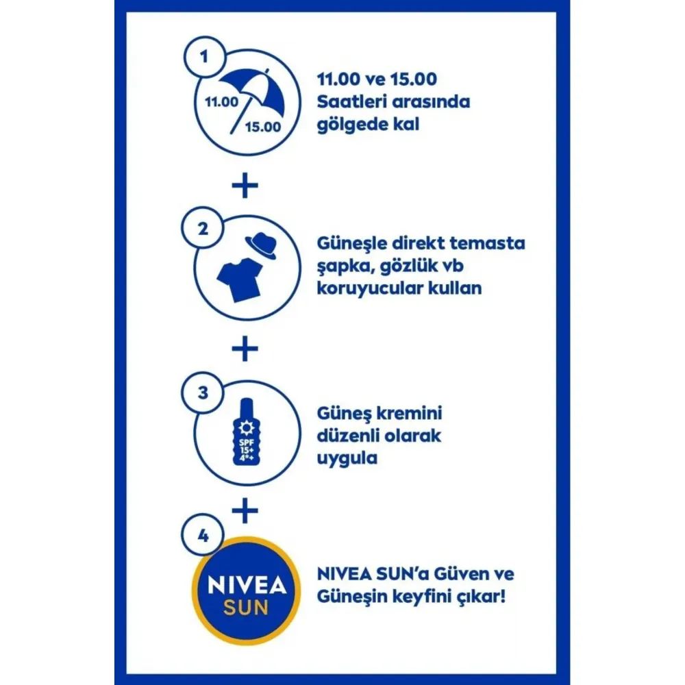 Nivea Koruyucu Nemlendirici SPF30 200 ml Sprey Güneş Kremi