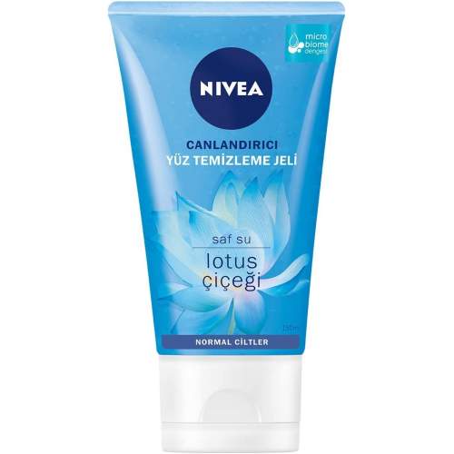 Nivea 150 ml Lotus Çiçeği Normal Ciltler için Canlandırıcı Yüz Temizleme Jeli Nivea 150 ml Lotus Çiçeği Normal Ciltler için Canlandırıcı Yüz Temizleme Jeli