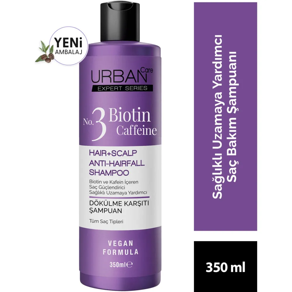 Urban Care Expert Biotin&Caffein 350 ml Şampuan