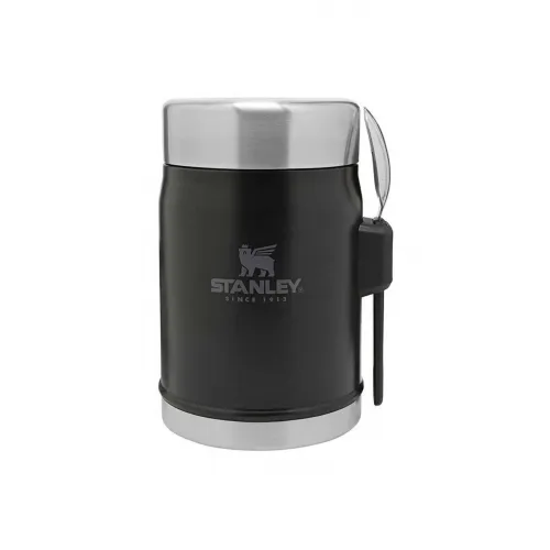 Stanley Klasik 0.40 lt Siyah Çelik Yemek Termosu