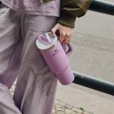 Stanley Quencher 1.18 L Lila Pipetli Termos Bardak Stanley Quencher 1.18 L Lila Pipetli Termos Bardak