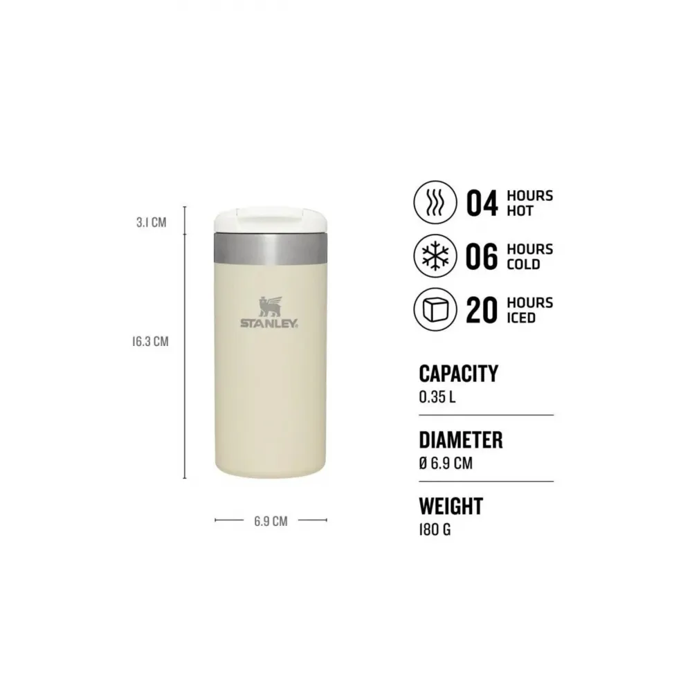 Stanley The Aerolight Transit Krem 0.35 L Termos Bardak Stanley The Aerolight Transit Krem 0.35 L Termos Bardak
