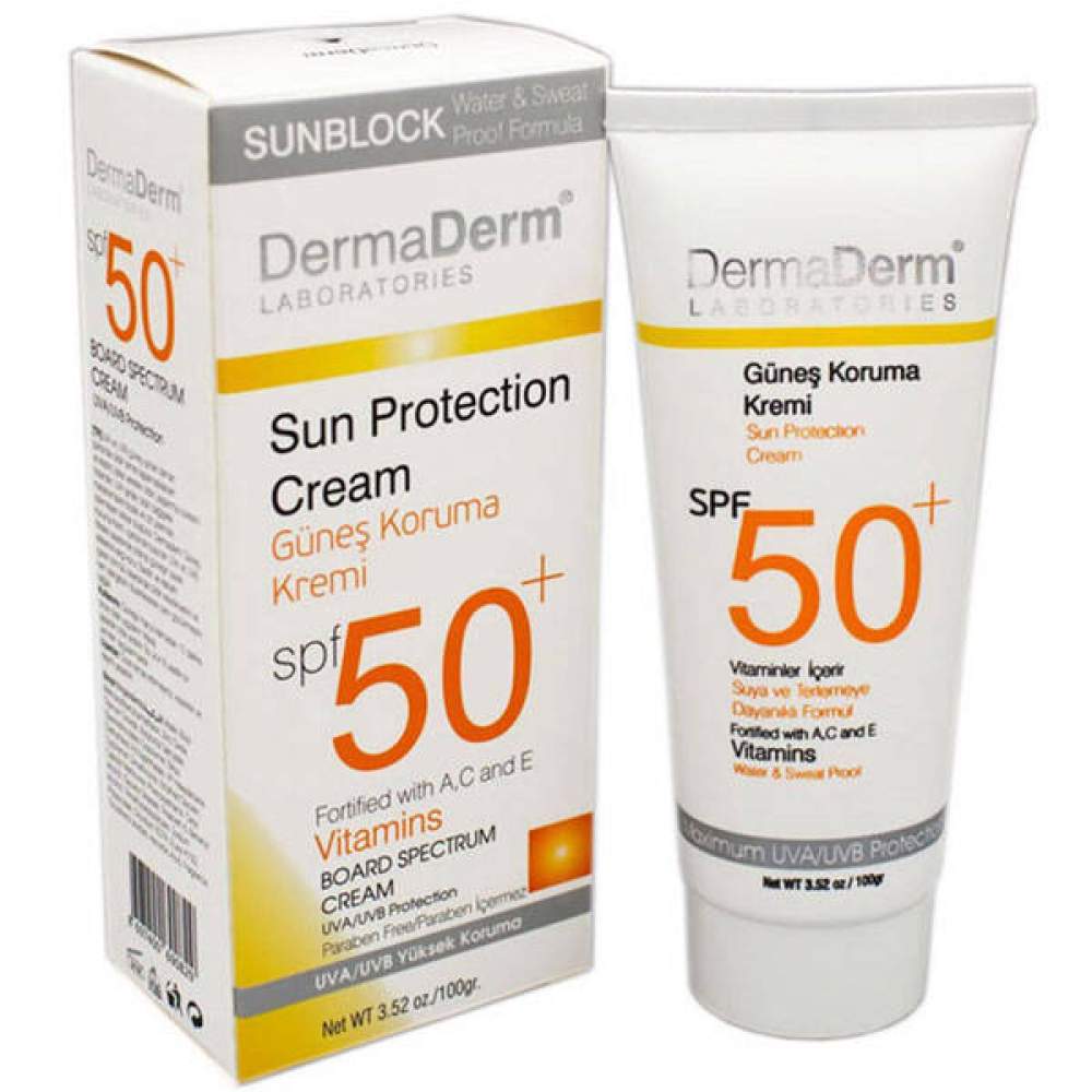 Dermaderm 100 ml Spf50+ Hassas Ciltler İçin Güneş Kremi