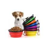 Katlanabilir Kedi Köpek Mama-Su Kabı