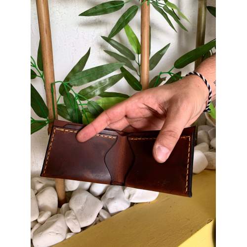 Hakiki Deri El Yapımı Erkek Cüzdan Moria Hakiki Deri El Yapımı Erkek Cüzdan Moria