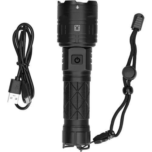 3000 Lümen Güçlü El Feneri Wt-604 3000 Lümen Güçlü El Feneri Wt-604