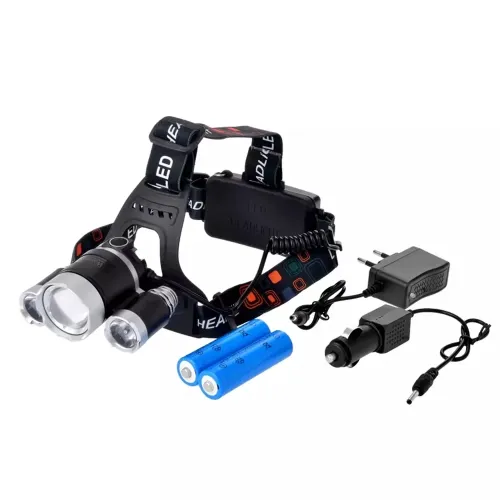 3 Başlıklı Şarjlı Kafa Feneri Wt-256 3 Başlıklı Şarjlı Kafa Feneri Wt-256