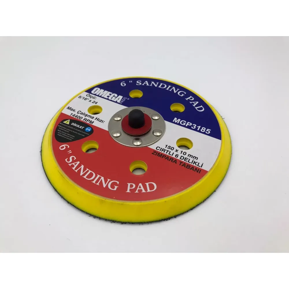 HAVALI ZIMPARA TABANI DELİKLİ EKONOMİK 150 / 10 MM (Lisinya)