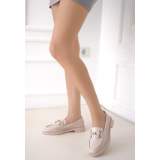 Bej Cilt Babet Ayakkabı