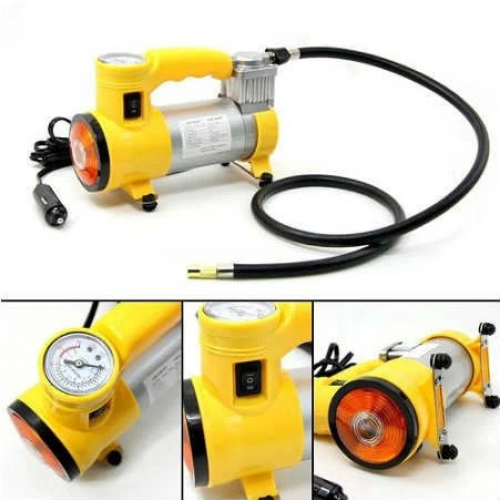 Hava Kompresörü Mini Şişirme Ve Aydınlatma Araç Lastik Pompası Hava Kompresörü Mini Şişirme Ve Aydınlatma Araç Lastik Pompası