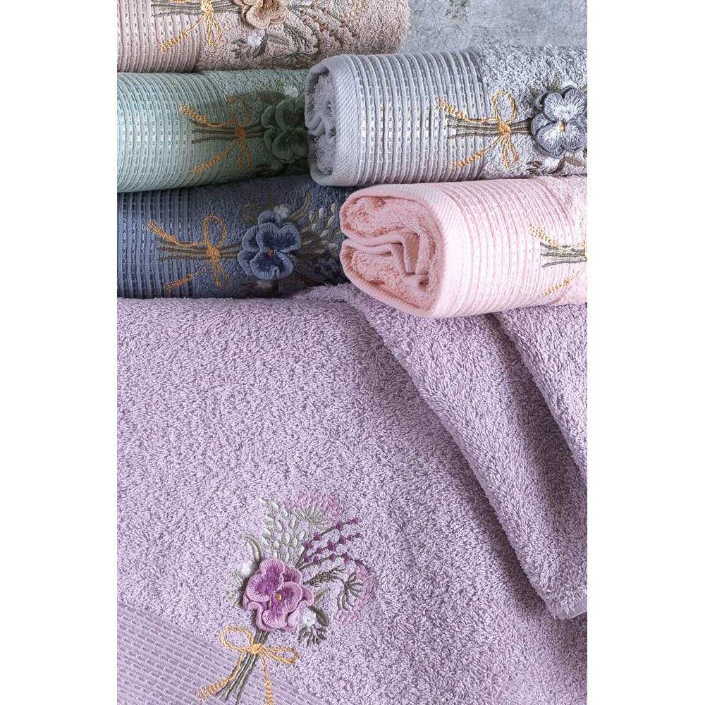 NH Mimoza Fitilli 6lı havlu 50x90cm