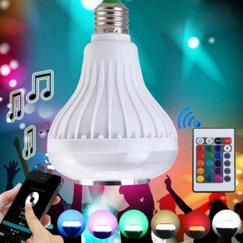 Girişli Bluetooth Hoparlör Ve Led Lamba Uzaktan Kumandalı Ampül Girişli Bluetooth Hoparlör Ve Led Lamba Uzaktan Kumandalı Ampül