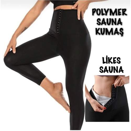 Agraflı Termal Sauna Tayt ( M ) Neotex Agraflı Terletme Taytı Agraflı Termal Sauna Tayt ( M ) Neotex Agraflı Terletme Taytı
