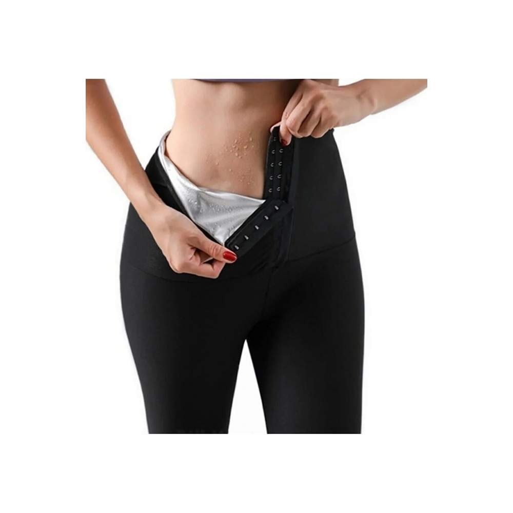 Agraflı Termal Sauna Tayt ( M ) Neotex Agraflı Terletme Taytı