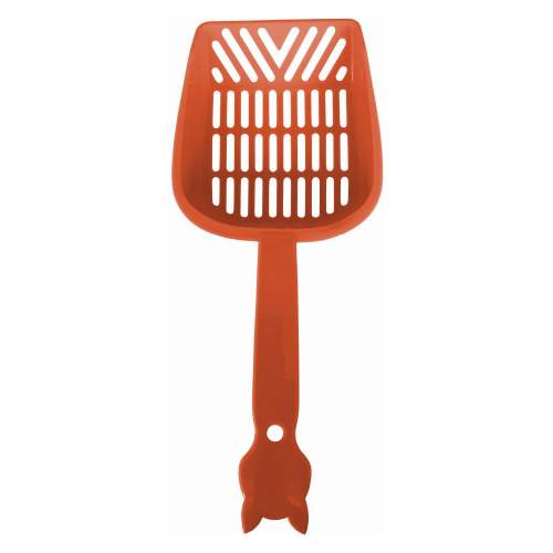 İnce Elekli Kedi Kumu Küreği Medium 10-25 cm Turuncu İnce Elekli Kedi Kumu Küreği Medium 10-25 cm Turuncu