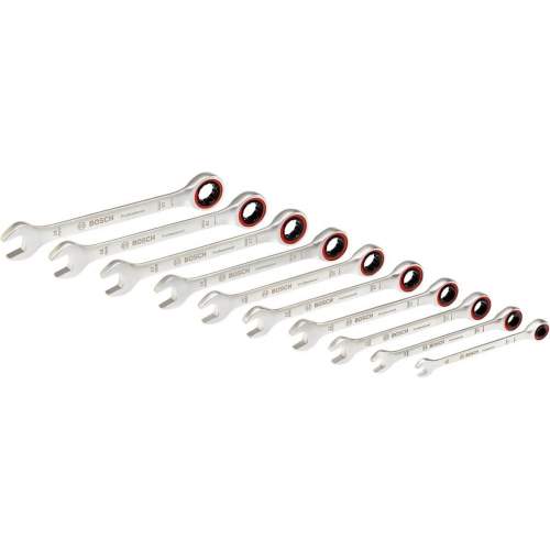 Bosch 10 Parça Kombine Anahtar Seti Bosch 10 Parça Kombine Anahtar Seti