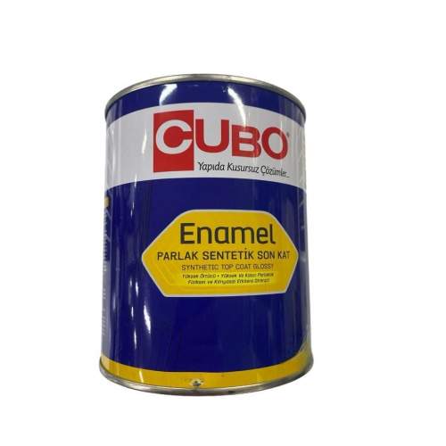 Cubo Sentetik Boya Parlak 0,75 Litre 7016 Antrasit Gri Cubo Sentetik Boya Parlak 0,75 Litre 7016 Antrasit Gri