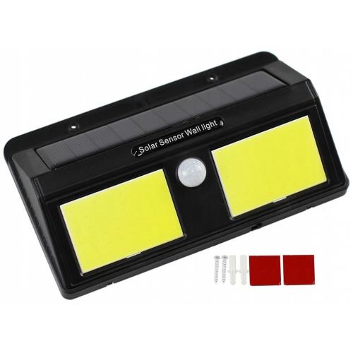 Solar Güneş Enerjili Sensörlü 96 Cob Led Aplik Duvar Tipi Led Lamba Solar Güneş Enerjili Sensörlü 96 Cob Led Aplik Duvar Tipi Led Lamba