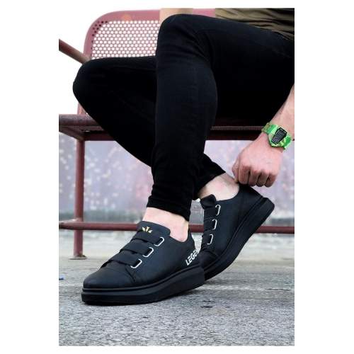 3 Bant Legend Kömür Kalın Taban Casual Erkek Ayakkabı 3 Bant Legend Kömür Kalın Taban Casual Erkek Ayakkabı