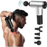 Darbeli Titreşimli Tabanca Masaj Aleti Kas Rahatlatıcı 4 Başlıklı Şarjlı Göbek Eritme Cihazı Zayıflama Ve Selülit Giderme Darbeli Titreşimli Tabanca Masaj Aleti Kas Rahatlatıcı 4 Başlıklı Şarjlı Göbek Eritme Cihazı Zayıflama Ve Selülit Giderme