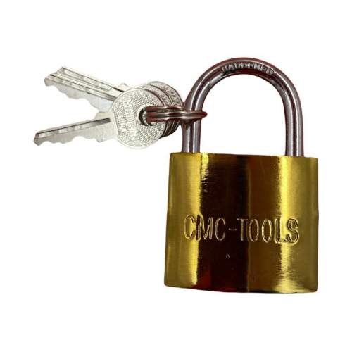 CMC 50 mm Kısa Sarı Asma Kilit CMC 50 mm Kısa Sarı Asma Kilit