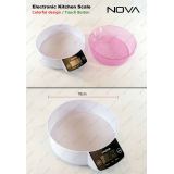 Crown Dijital Lüks Kefeli Mutfak Terazisi 5 Kg Çıkarılabilir Ölçü Kabı Terazi Tartı Gram Crown Dijital Lüks Kefeli Mutfak Terazisi 5 Kg Çıkarılabilir Ölçü Kabı Terazi Tartı Gram