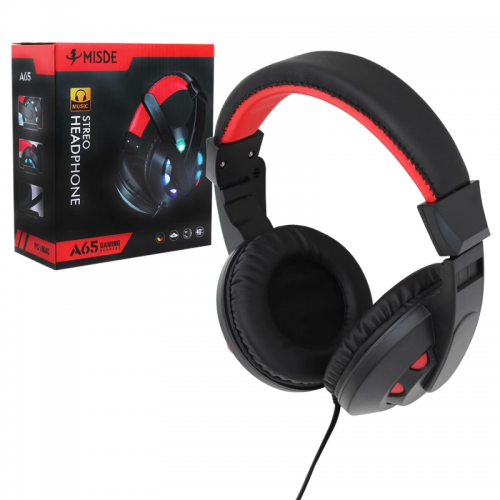 Magıcvoıce A-65 Misde 3.5mm Aux Girişli Mikrofonlu Kulak Üstü Oyuncu Kulaklık Magıcvoıce A-65 Misde 3.5mm Aux Girişli Mikrofonlu Kulak Üstü Oyuncu Kulaklık