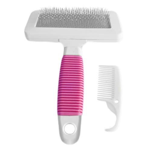 Temizleme Aparatlı Kedi Köpek Tarağı 9.5 cm-14 cm Medium Pembe Temizleme Aparatlı Kedi Köpek Tarağı 9.5 cm-14 cm Medium Pembe