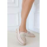 Bej Cilt Babet Ayakkabı