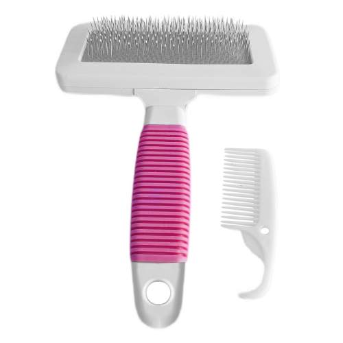 Temizleme Aparatlı Kedi Köpek Tarağı 7 cm-14 cm Small Pembe Temizleme Aparatlı Kedi Köpek Tarağı 7 cm-14 cm Small Pembe