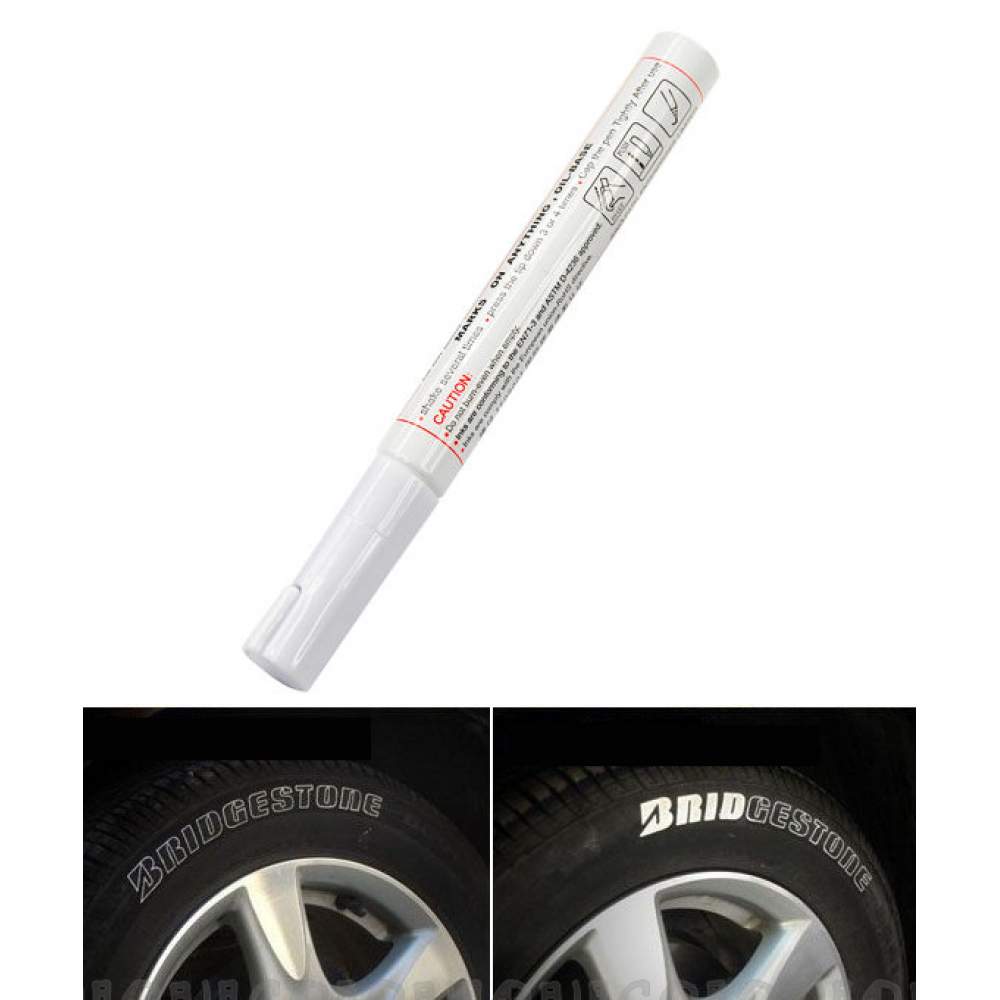 Lastik Yazı Kalemi - Beyaz Lastik Yazı Kalemi - Beyaz