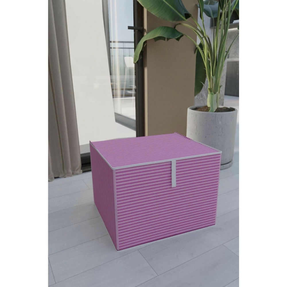 Çok Amaçlı Düzenleyici Kutu Organizer Cırt Cırtlı Hurç Maxi Boy 30cm X 40cm X 50cm (1 Adet) 7644