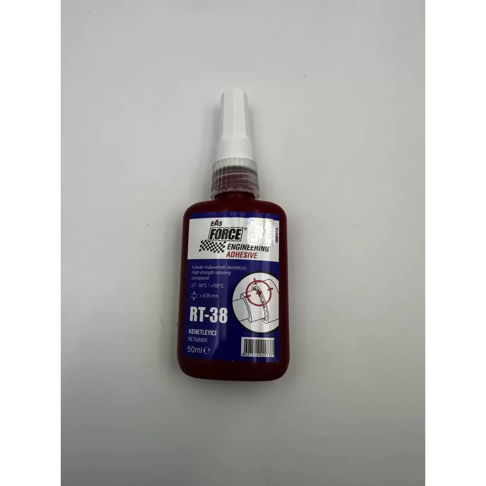 RT - 38 RULMAN KENETLEYİCİ ÇOK YÜKSEK KUVETLİ 50 ML (Lisinya)