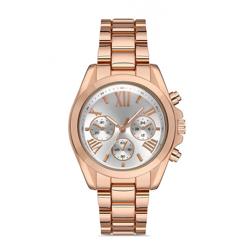 Zarif Ve Şık Özel Tasarım Roma Rakam Detaylı Metal Bayan Kol Saati (rose) Zarif Ve Şık Özel Tasarım Roma Rakam Detaylı Metal Bayan Kol Saati (rose)