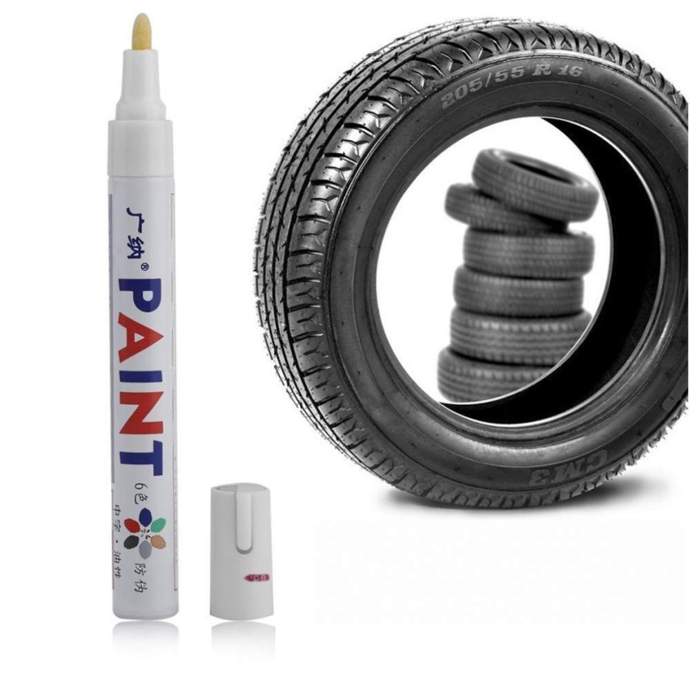 Lastik Yazı Kalemi - Beyaz Lastik Yazı Kalemi - Beyaz