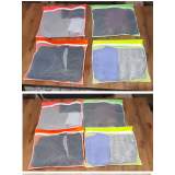 4 Adet 4 Renk Bavul İçi Düzenleyici - Fermuarlı Valiz Organizeri