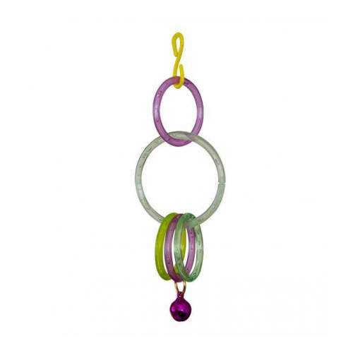 Olimpik Kuş Oyuncak Halka 5 x 14 cm 5 li Olimpik Kuş Oyuncak Halka 5 x 14 cm 5 li