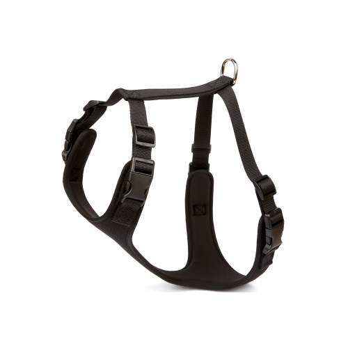 Havalı Ped Dokuma Köpek Göğüs Tasması 60/85 cm Siyah Havalı Ped Dokuma Köpek Göğüs Tasması 60/85 cm Siyah