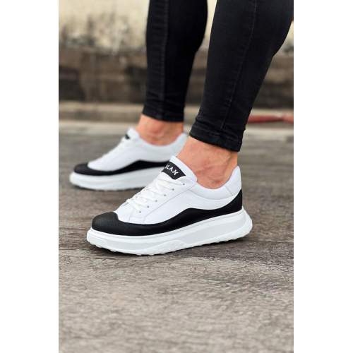 Beyaz Siyah Beyaz Erkek Ayakkabı Beyaz Siyah Beyaz Erkek Ayakkabı