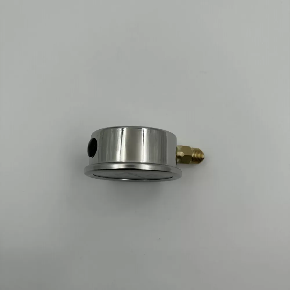 Q 63 - 0 - 40 BAR 1/4 ALTTAN ÇIKIŞLI GLİSERİNLİ MANOMETRE (Lisinya)