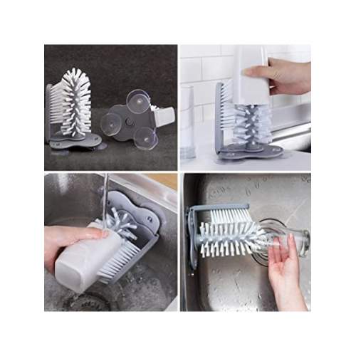 Vantuzlu Elde Bulaşık Yıkama Fırçası