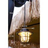 Taşınabilir Retro Fener Su Geçirmez Dış Mekan Güçlü Led Kamp Bahçe Feneri Dekor Taşınabilir Retro Fener Su Geçirmez Dış Mekan Güçlü Led Kamp Bahçe Feneri Dekor