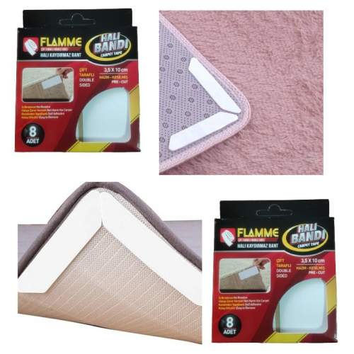 Flamme Halı Kaydırmaz Pedler 8 Adet Flamme Halı Kaydırmaz Pedler 8 Adet