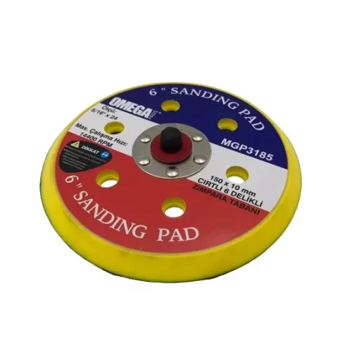 HAVALI ZIMPARA TABANI DELİKLİ EKONOMİK 150 / 10 MM (Lisinya)