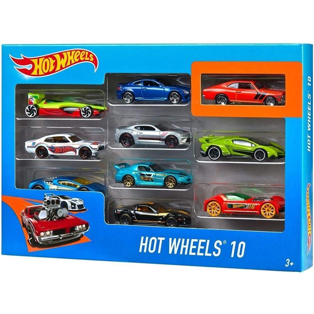 Hot Wheels Araba Seti 10lu Paket - 54886 (Lisinya)